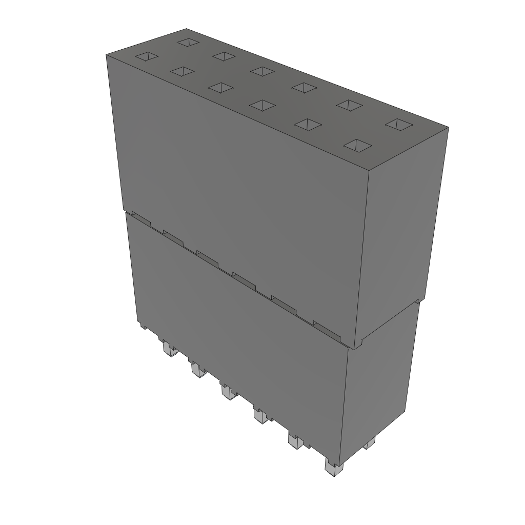 PC - 104 Connectors ESQ-106-33-L-D-LL by Samtec