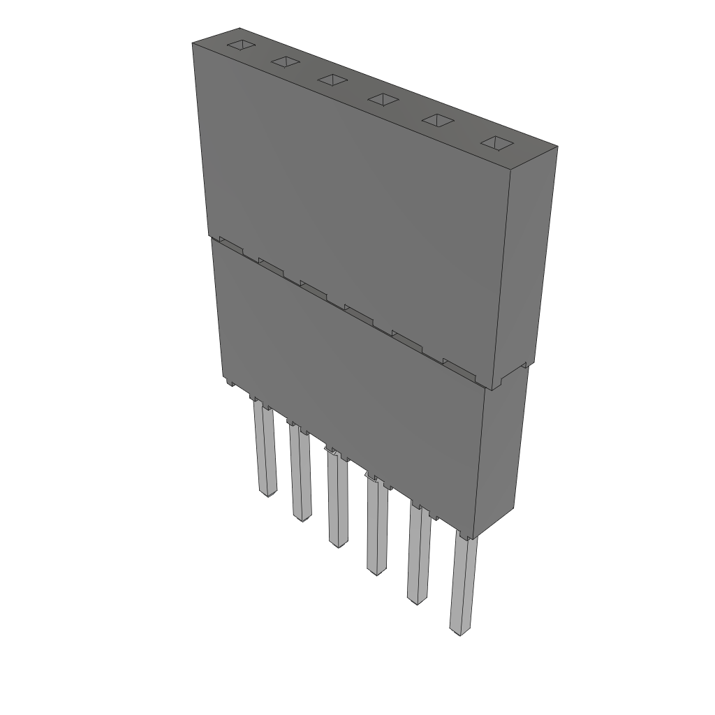 All Parts Connectors Fiber Optic Connectors and Accessories SC Connectors ESQ-106-34-L-S-LL by Samtec
