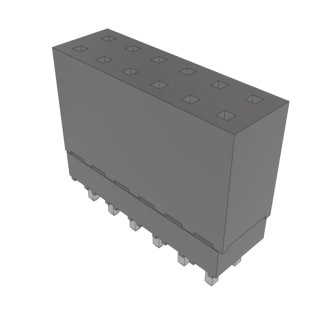 All Parts Connectors Fiber Optic Connectors and Accessories SC Connectors ESQ-106-37-L-D-LL by Samtec