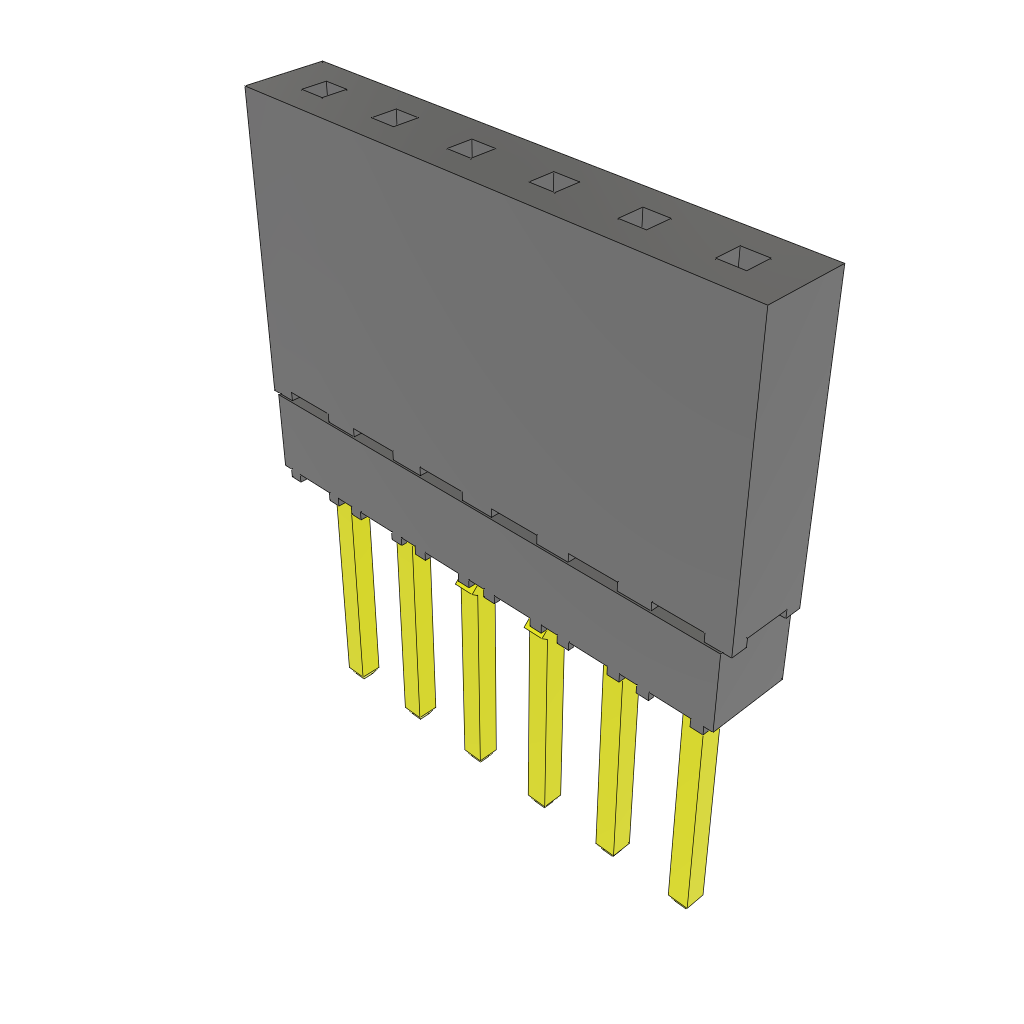 All Parts Connectors Fiber Optic Connectors and Accessories SC Connectors ESQ-106-38-G-S-LL by Samtec
