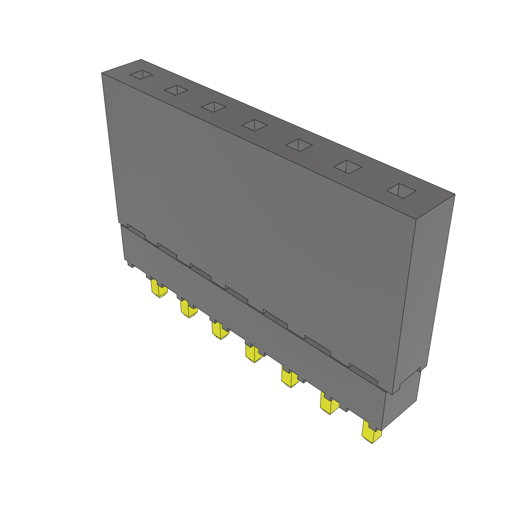 All Parts Connectors Fiber Optic Connectors and Accessories SC Connectors ESQ-107-37-G-S by Samtec
