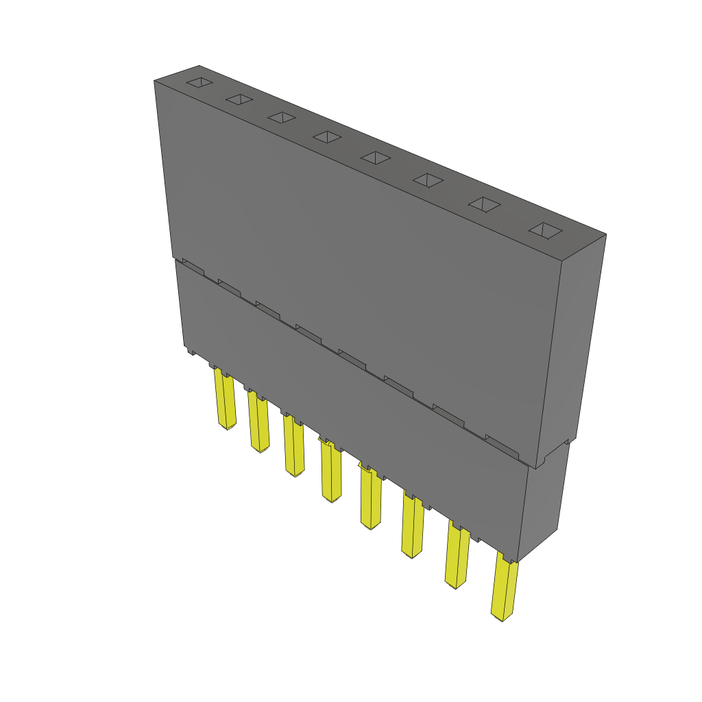 All Parts Connectors Fiber Optic Connectors and Accessories SC Connectors ESQ-108-23-G-S-LL by Samtec