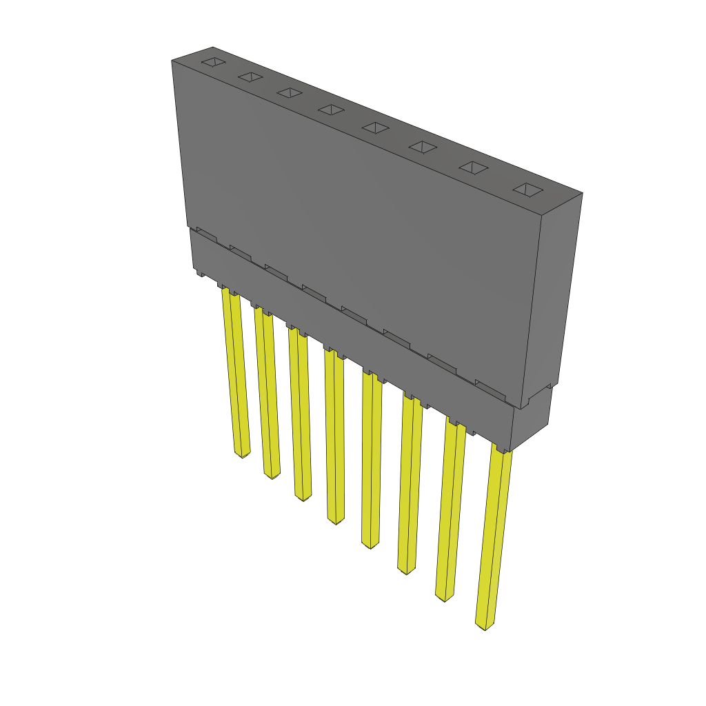 All Parts Connectors Fiber Optic Connectors and Accessories SC Connectors ESQ-108-39-G-S by Samtec