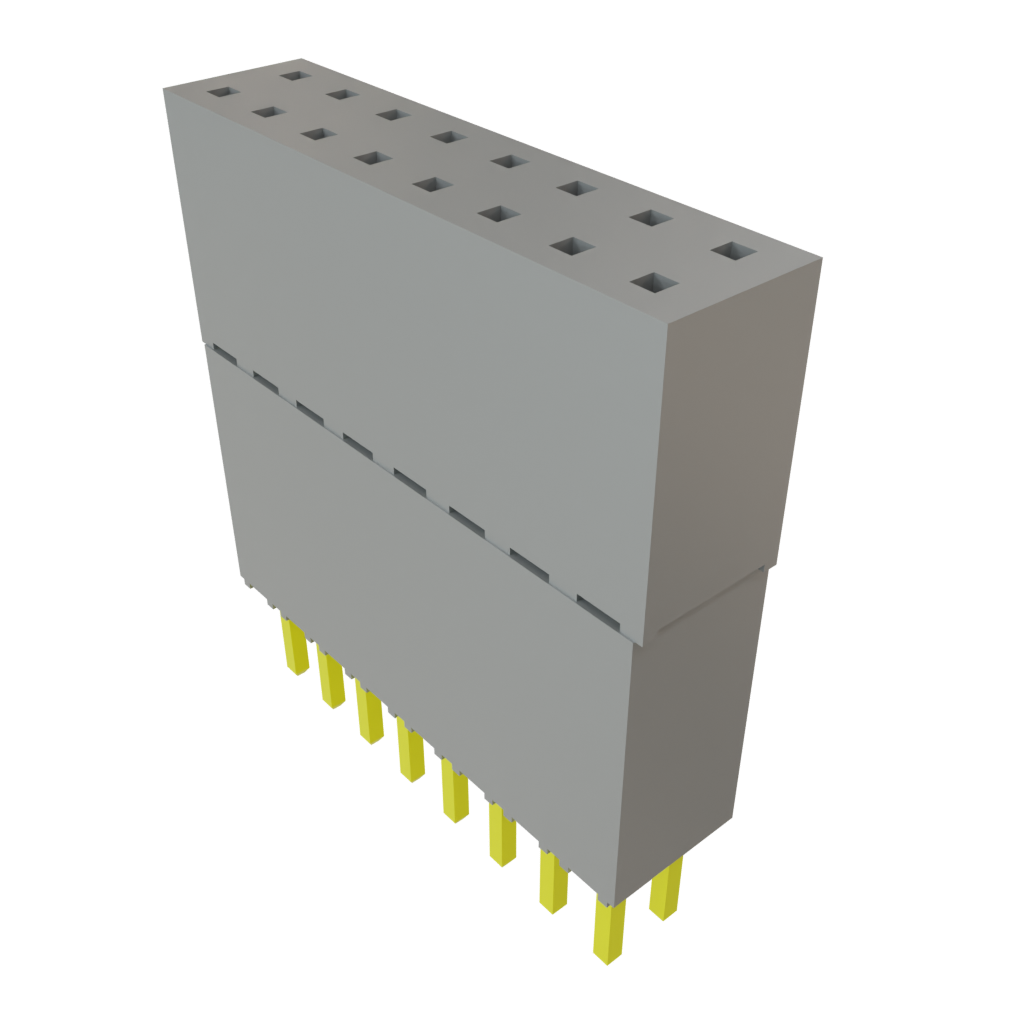 All Parts Connectors Fiber Optic Connectors and Accessories SC Connectors ESQ-108-44-G-D-LL by Samtec