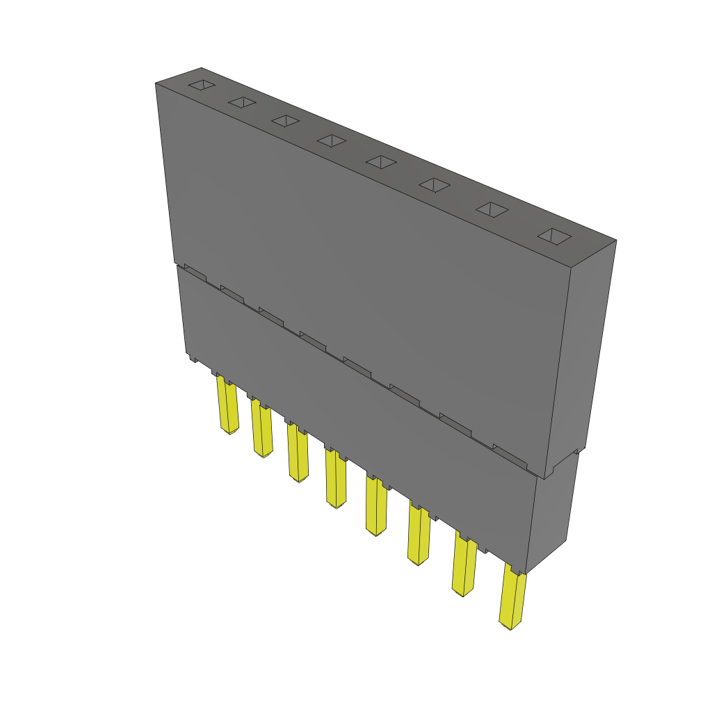 All Parts Connectors Fiber Optic Connectors and Accessories SC Connectors ESQ-108-48-G-S by Samtec