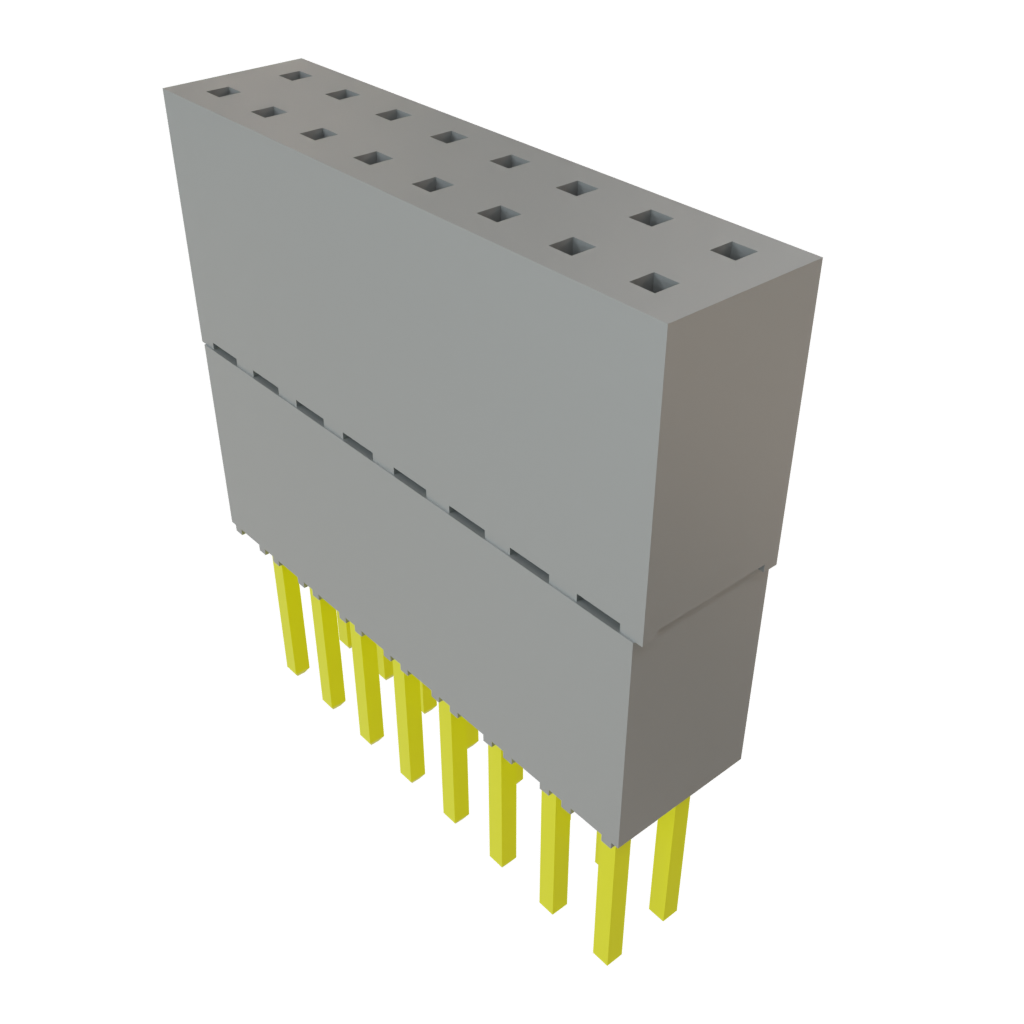 All Parts Connectors Fiber Optic Connectors and Accessories SC Connectors ESQ-108-59-G-D-LL by Samtec