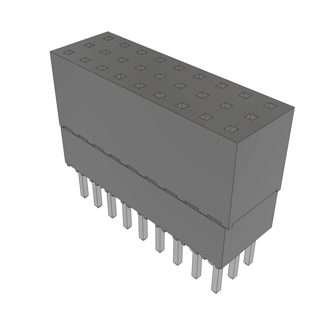 All Parts Connectors Fiber Optic Connectors and Accessories SC Connectors ESQ-109-23-S-T-LL by Samtec
