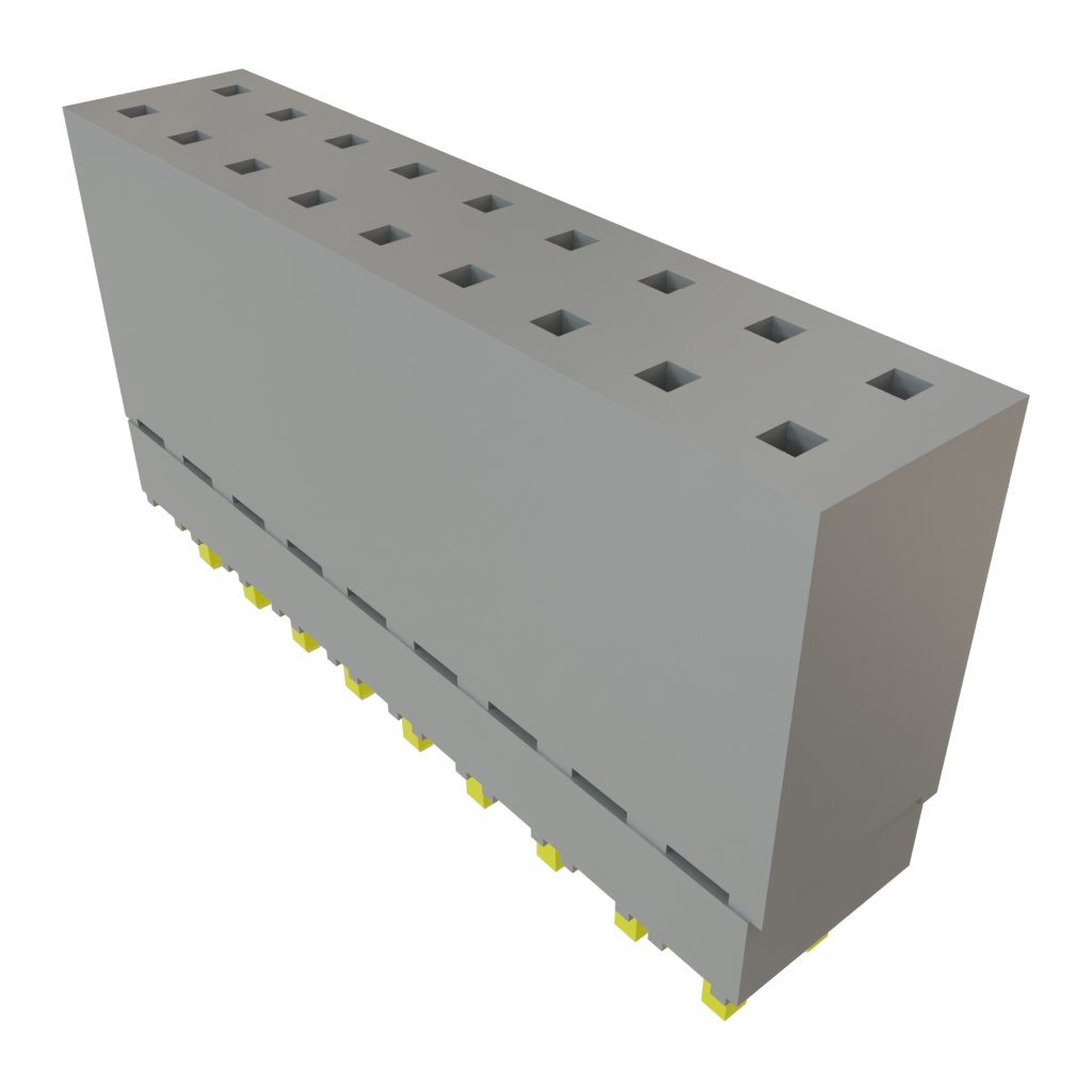 All Parts Connectors Fiber Optic Connectors and Accessories SC Connectors ESQ-109-37-G-D by Samtec