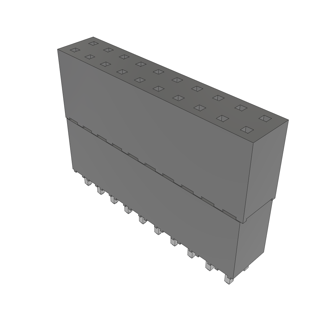 All Parts Connectors Headers ESQ-110-33-S-D by Samtec
