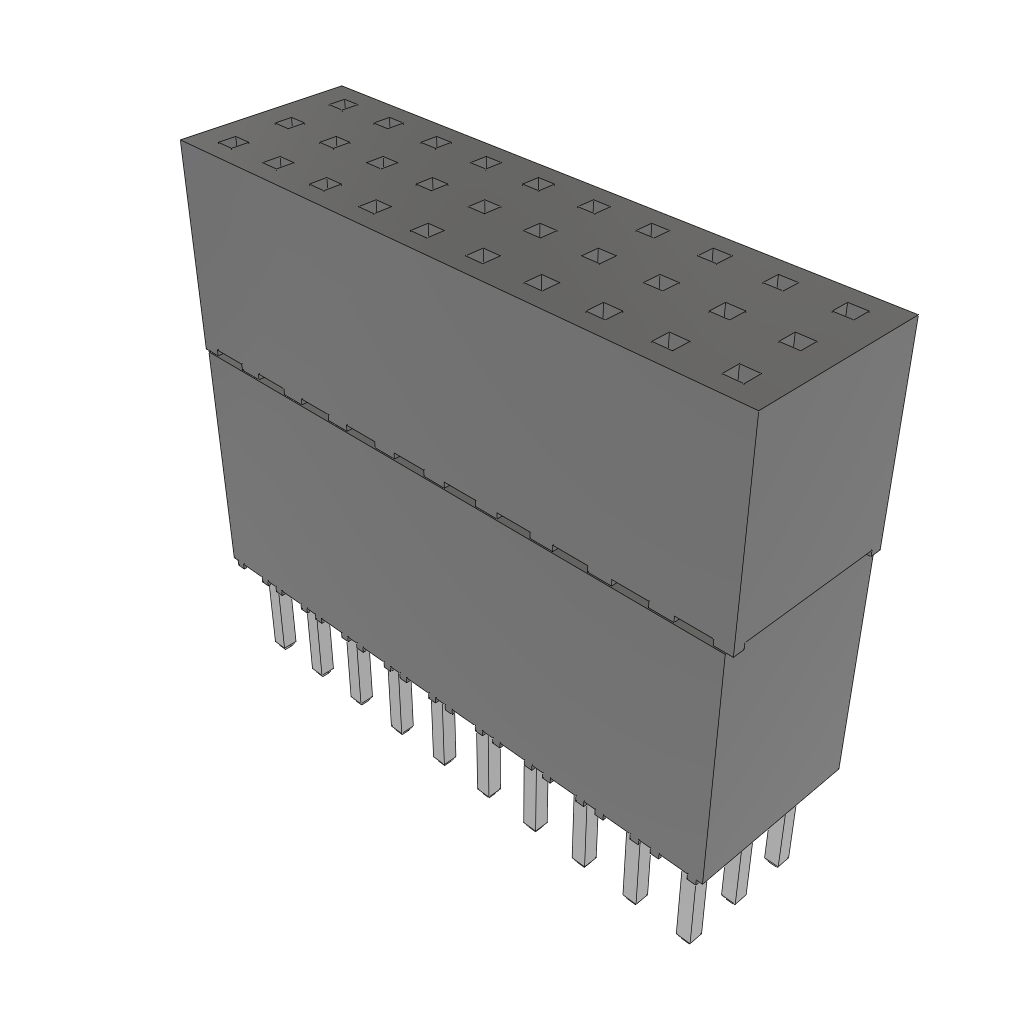 All Parts Connectors Fiber Optic Connectors and Accessories SC Connectors ESQ-110-69-L-T by Samtec