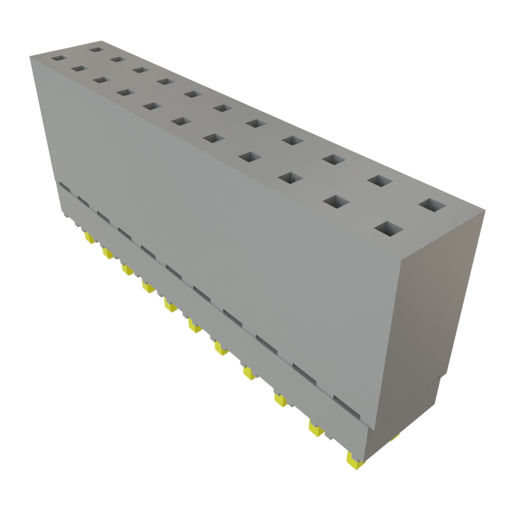 All Parts Power Products Batteries and Accessories Accessories Battery Housings-Cradles ESQ-111-12-G-D by Samtec