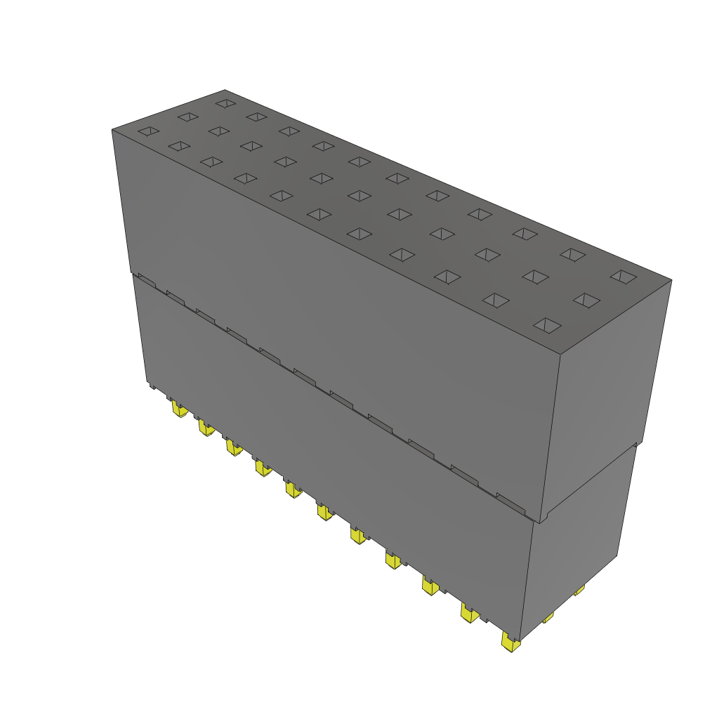 All Parts Connectors Fiber Optic Connectors and Accessories SC Connectors ESQ-111-58-G-T by Samtec