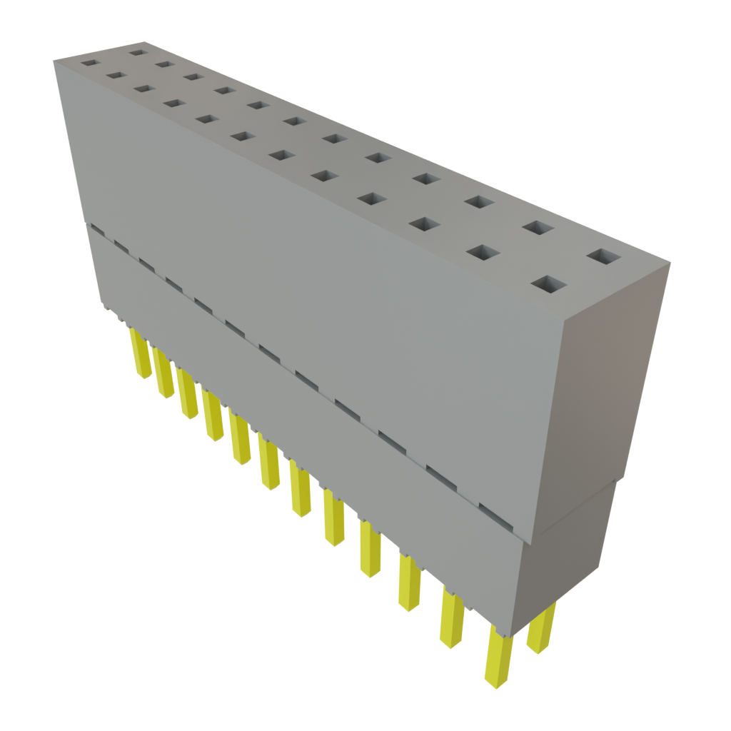 All Parts Connectors Fiber Optic Connectors and Accessories SC Connectors ESQ-112-23-G-D by Samtec