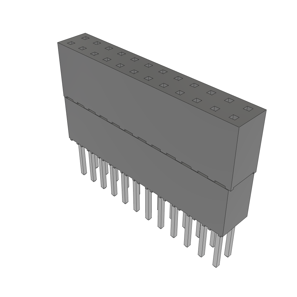 All Parts Connectors Fiber Optic Connectors and Accessories SC Connectors ESQ-112-34-L-D by Samtec
