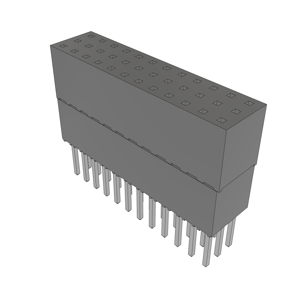 All Parts Connectors Fiber Optic Connectors and Accessories SC Connectors ESQ-112-34-L-T by Samtec