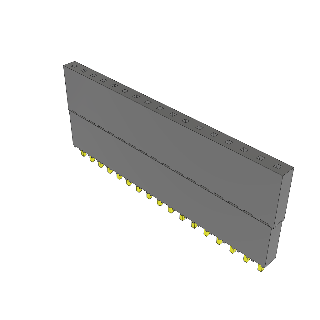 All Parts Connectors Fiber Optic Connectors and Accessories SC Connectors ESQ-117-33-G-S by Samtec