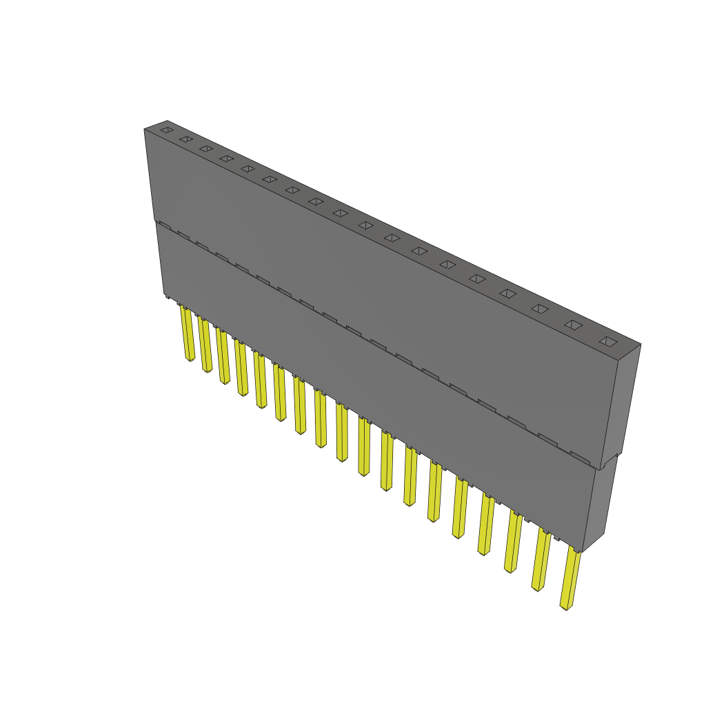 All Parts Connectors Fiber Optic Connectors and Accessories SC Connectors ESQ-118-34-G-S by Samtec