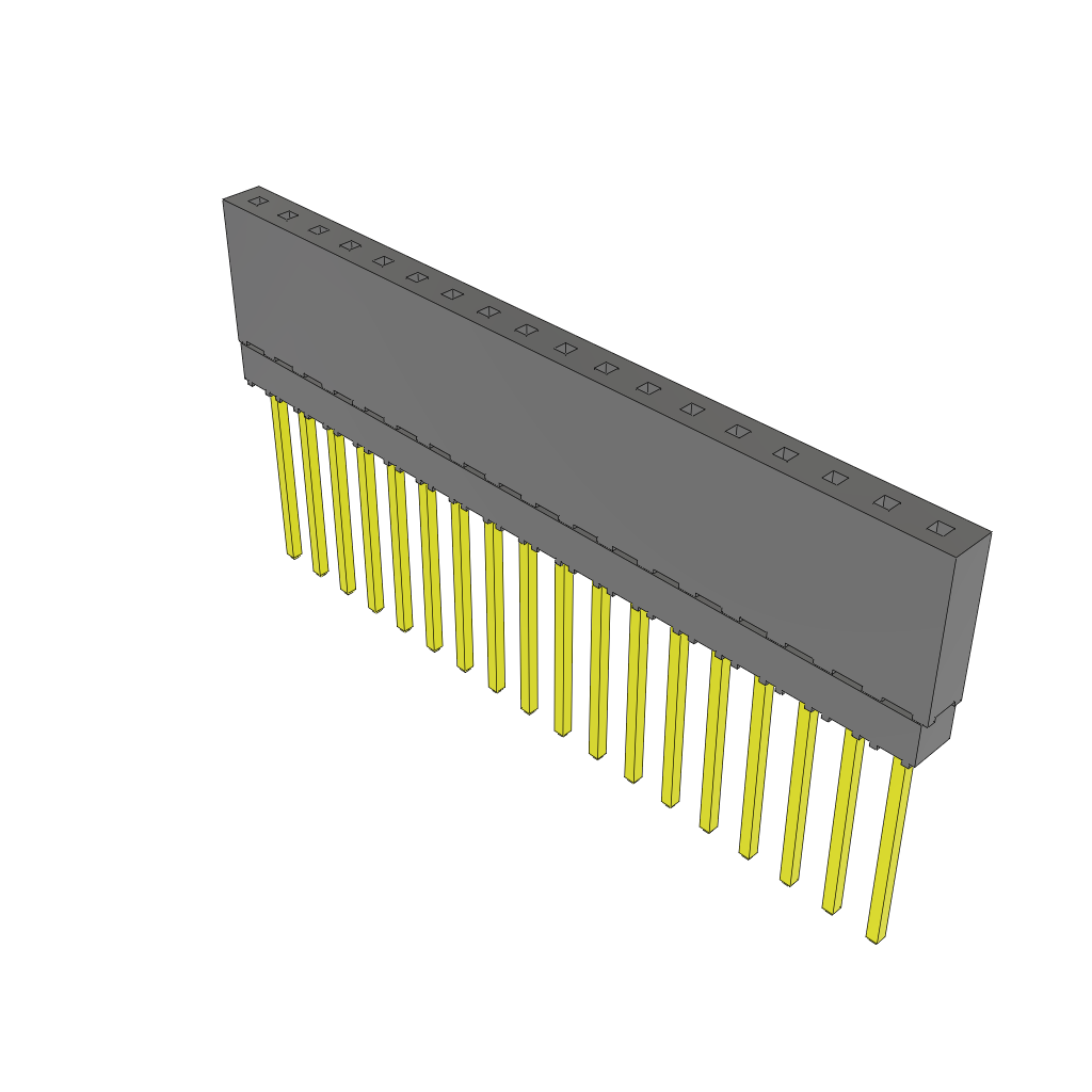 All Parts Connectors Fiber Optic Connectors and Accessories SC Connectors ESQ-118-39-G-S by Samtec