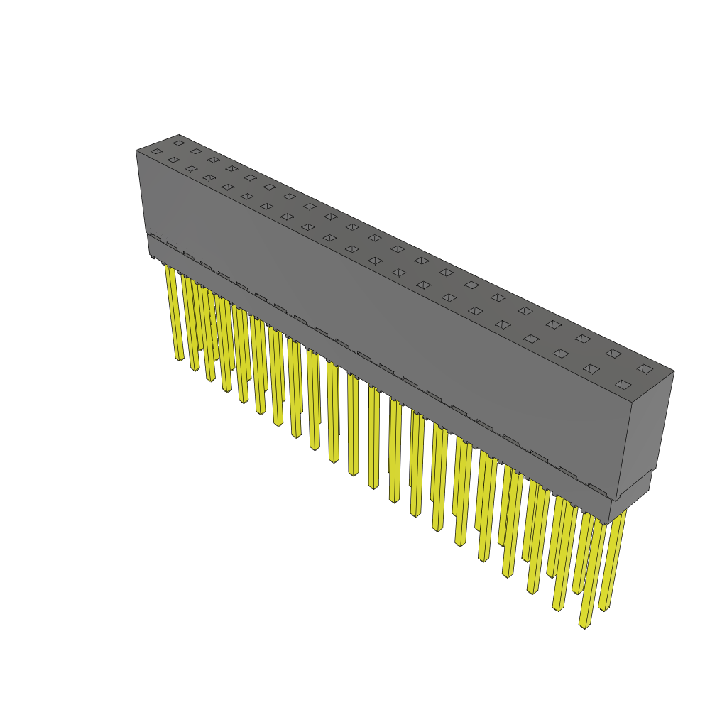 All Parts Connectors Fiber Optic Connectors and Accessories SC Connectors ESQ-121-39-G-D by Samtec