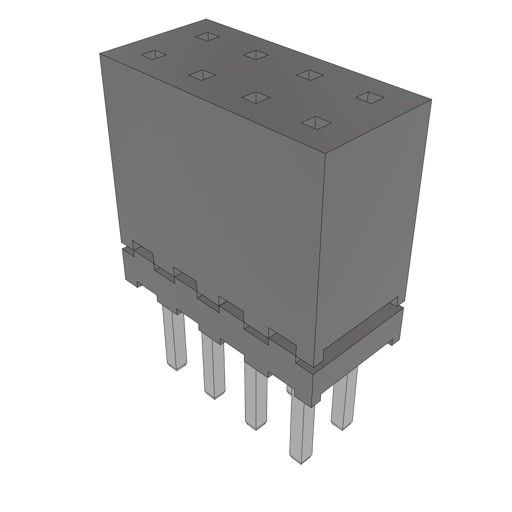 All Parts Connectors BTB Connectors ESQT-104-03-F-D-309 by Samtec