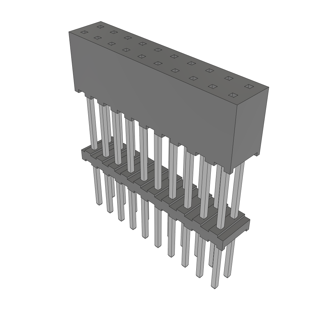 All Parts Connectors BTB Connectors ESQT-110-02-FM-D-590 by Samtec