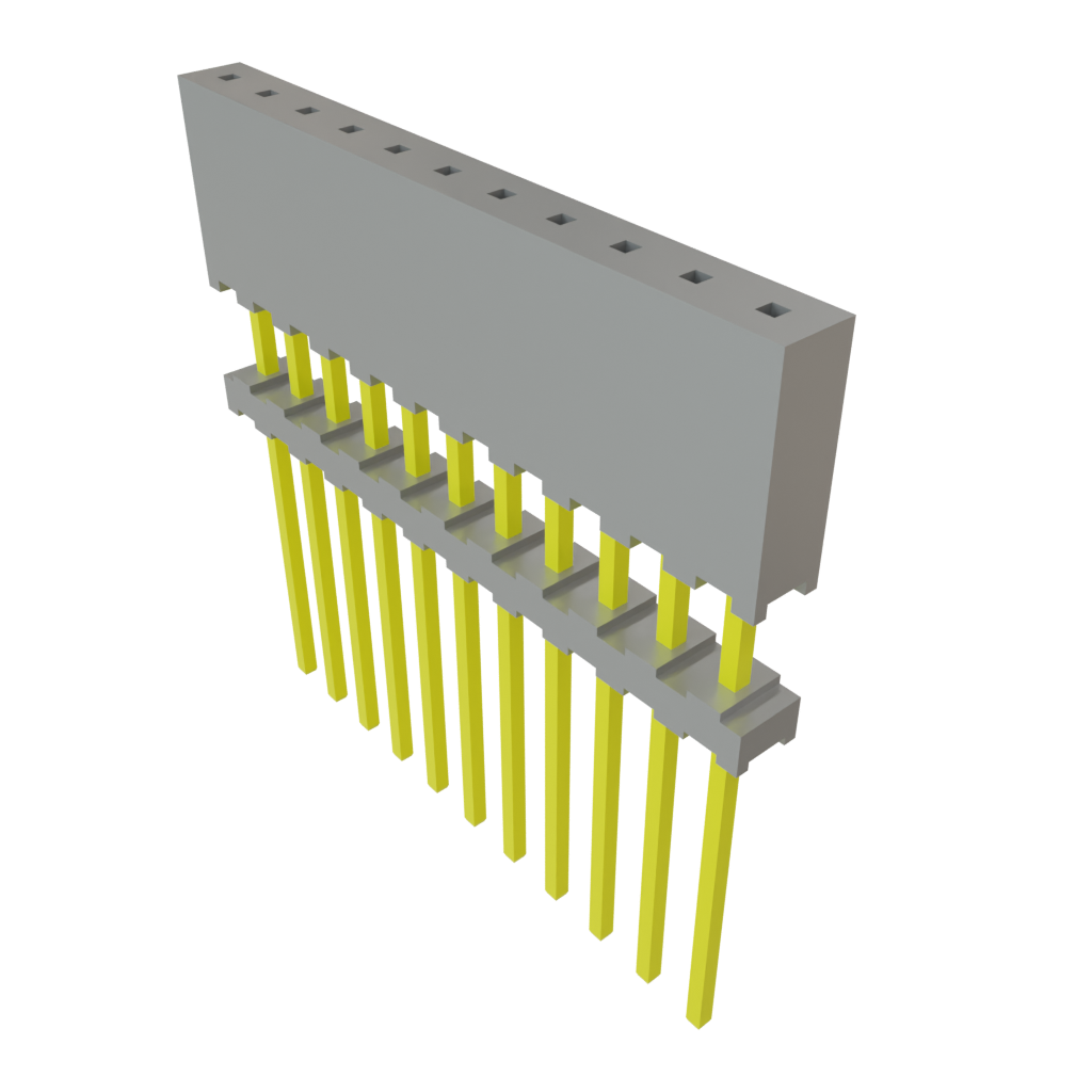 All Parts Connectors BTB Connectors ESQT-111-02-G-S-420 by Samtec