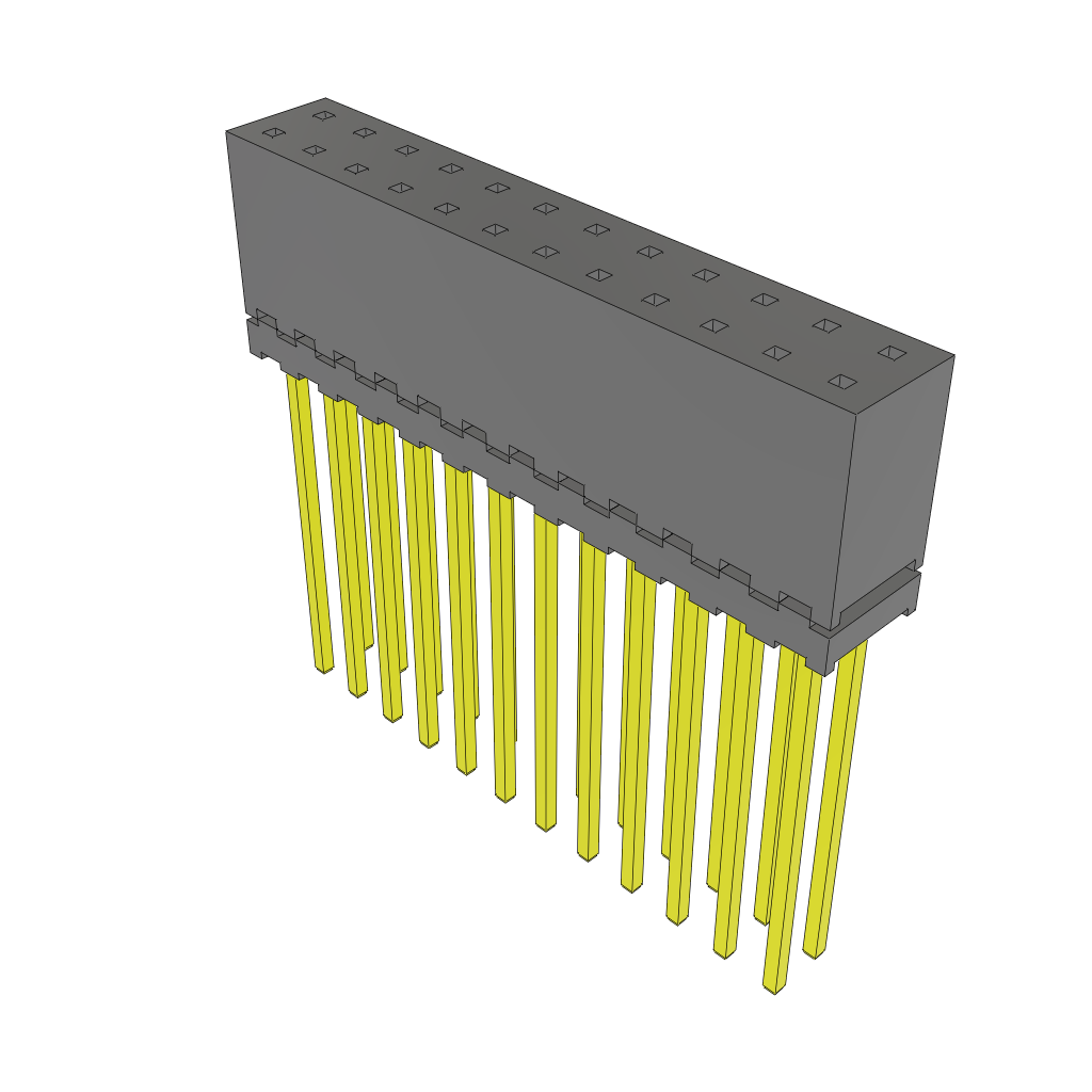 All Parts Connectors BTB Connectors ESQT-112-02-GF-D-309 by Samtec