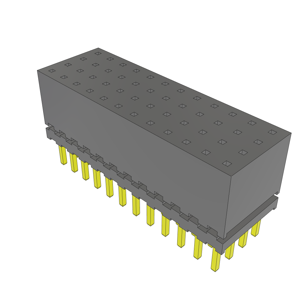 All Parts Connectors BTB Connectors ESQT-112-03-H-Q-320 by Samtec