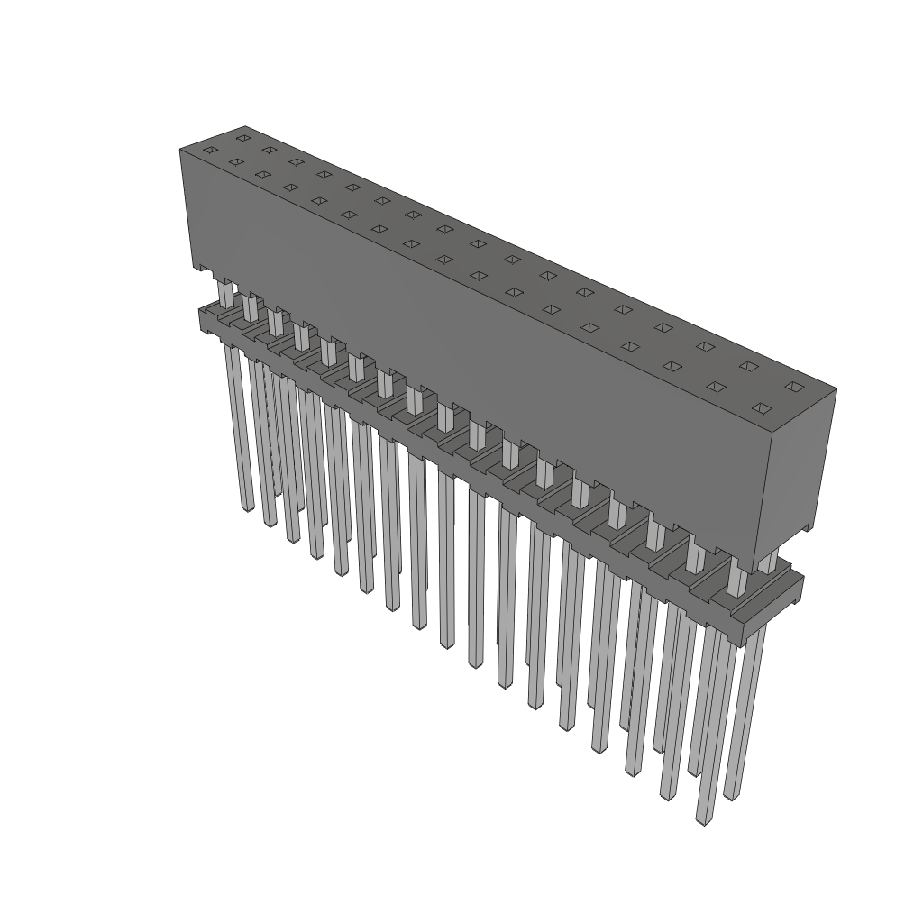All Parts Connectors BTB Connectors ESQT-117-02-F-D-394 by Samtec