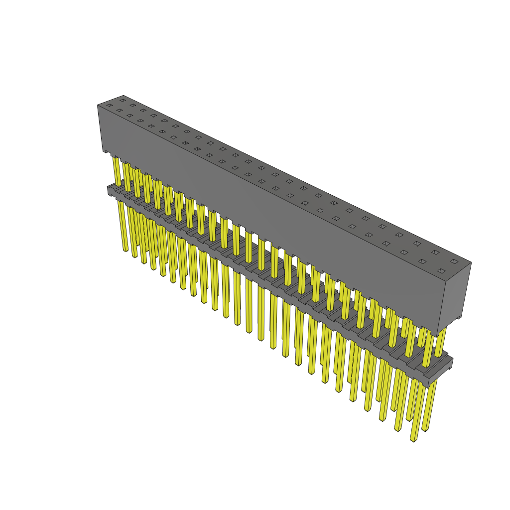 All Parts Connectors BTB Connectors ESQT-125-02-G-D-500 by Samtec