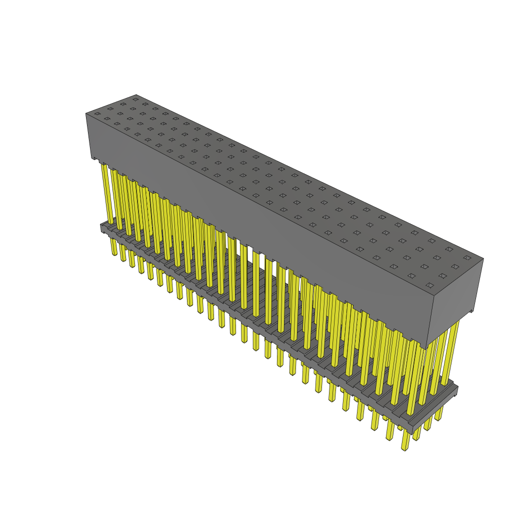 All Parts Connectors BTB Connectors ESQT-126-02-G-Q-700 by Samtec