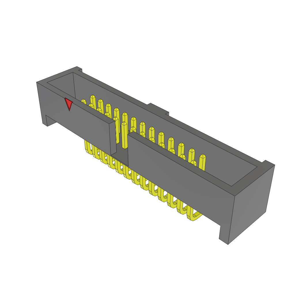 All Parts Power Products Batteries and Accessories Accessories Battery Housings-Cradles ESHF-113-01-L-D-RA by Samtec