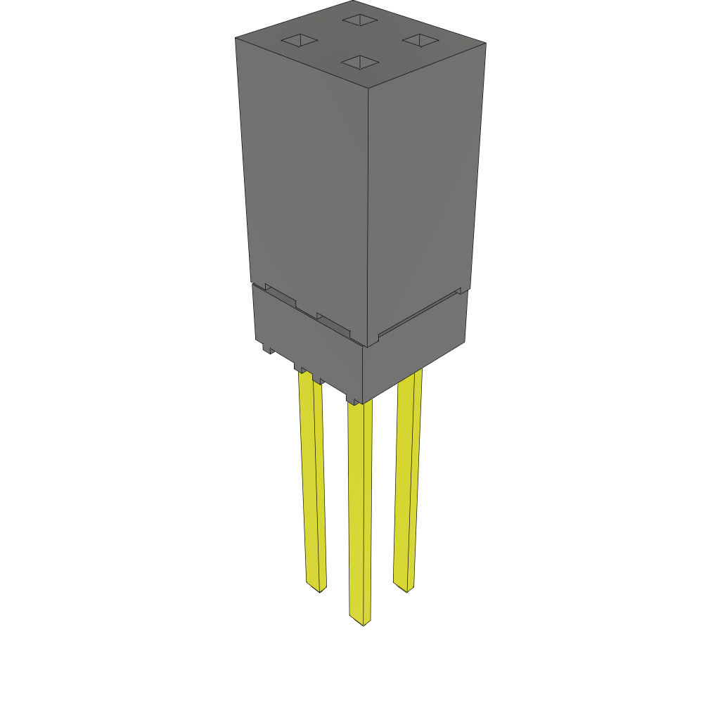 All Parts Connectors Headers ESW-102-14-G-D by Samtec