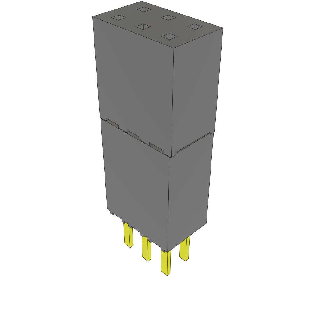 All Parts Connectors Fiber Optic Connectors and Accessories SC Connectors ESW-103-44-G-D by Samtec