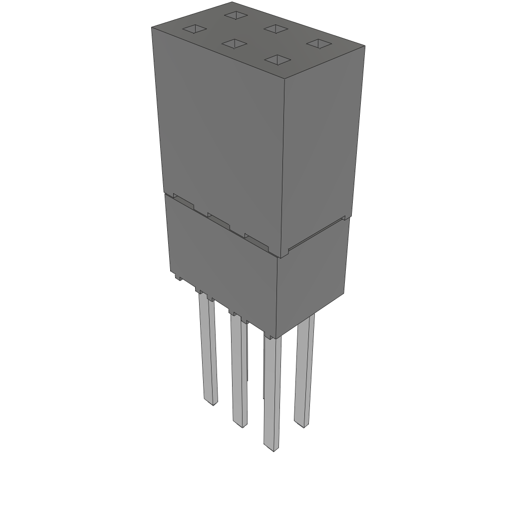 PC - 104 Connectors ESW-103-49-S-D by Samtec