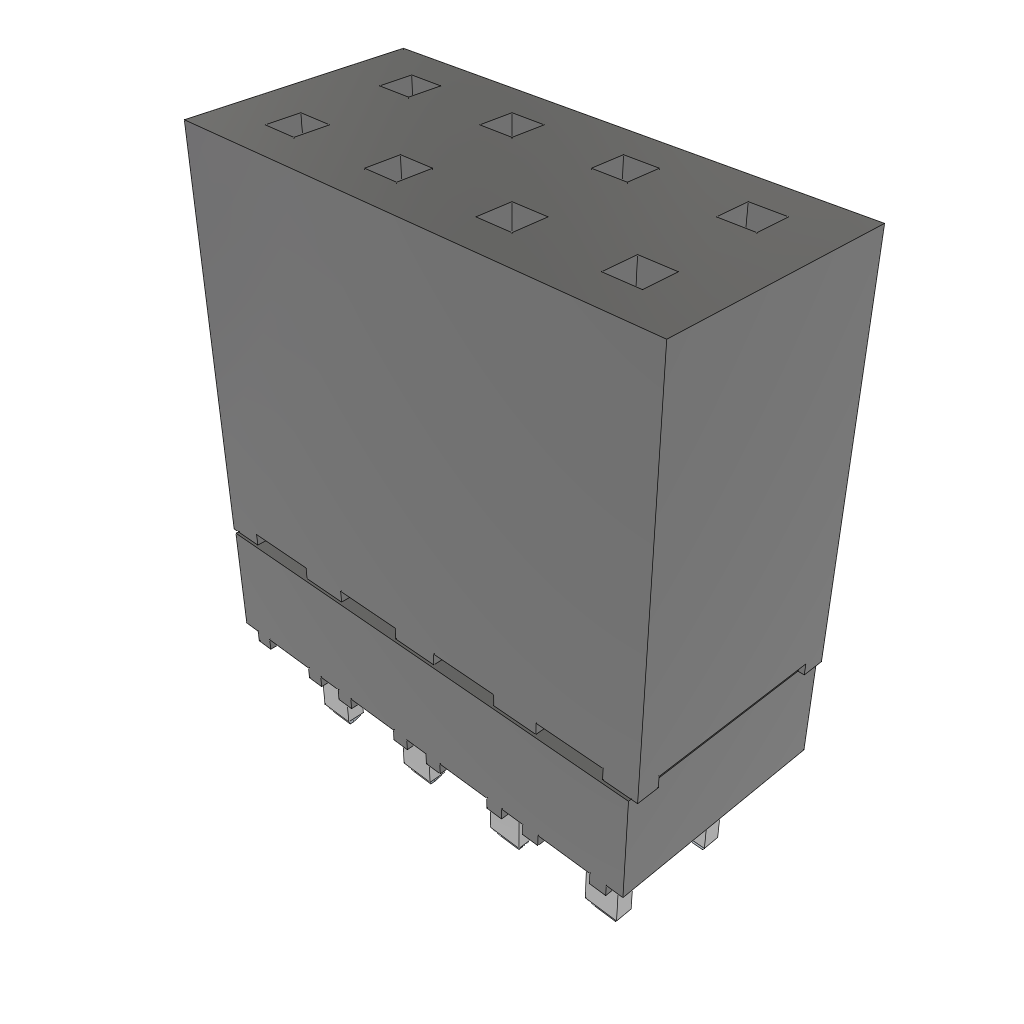 All Parts Connectors Headers ESW-104-37-L-D by Samtec