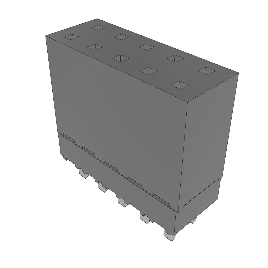 All Parts Connectors Fiber Optic Connectors and Accessories SC Connectors ESW-105-12-L-D-LL by Samtec