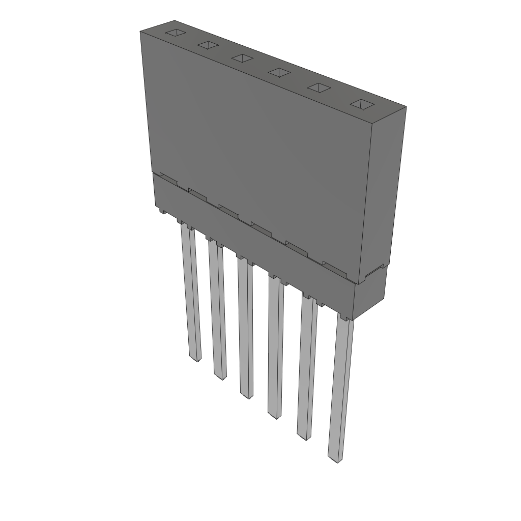 All Parts Connectors Headers ESW-106-14-T-S by Samtec