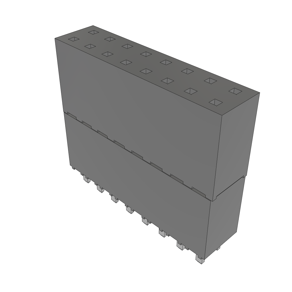PC - 104 Connectors ESW-108-33-F-D by Samtec