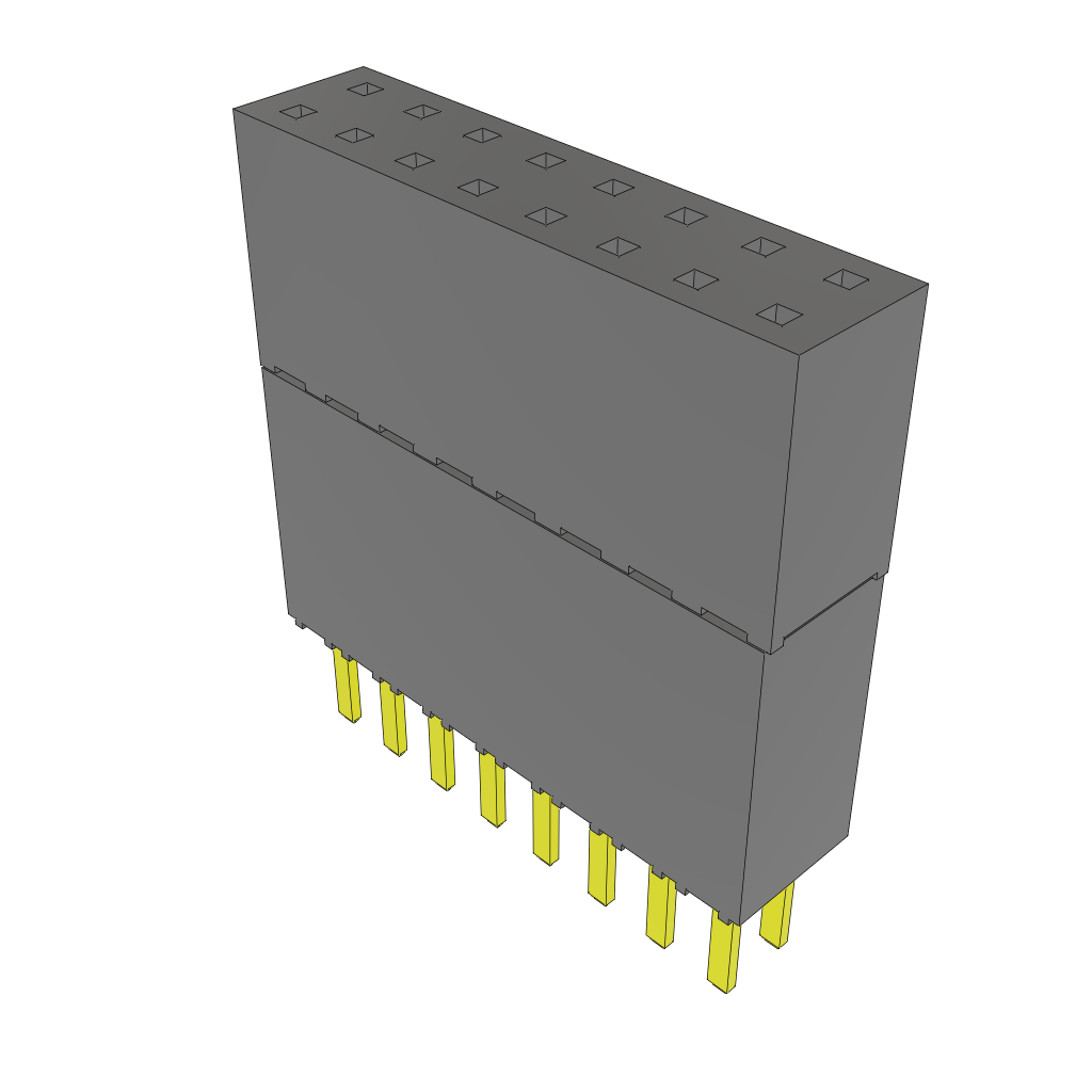 All Parts Connectors Fiber Optic Connectors and Accessories SC Connectors ESW-108-44-G-D-LL by Samtec