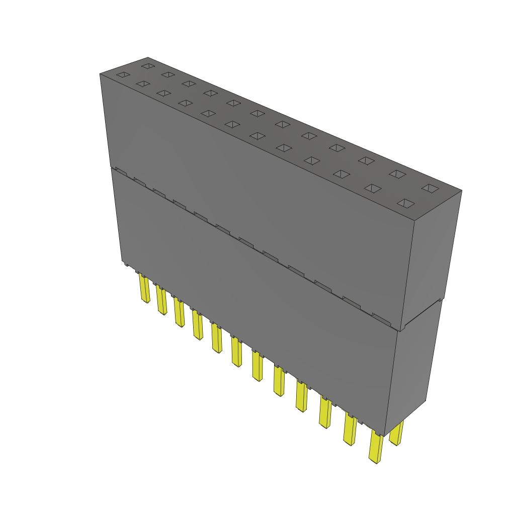 All Parts Connectors Fiber Optic Connectors and Accessories SC Connectors ESW-112-44-G-D-LL by Samtec