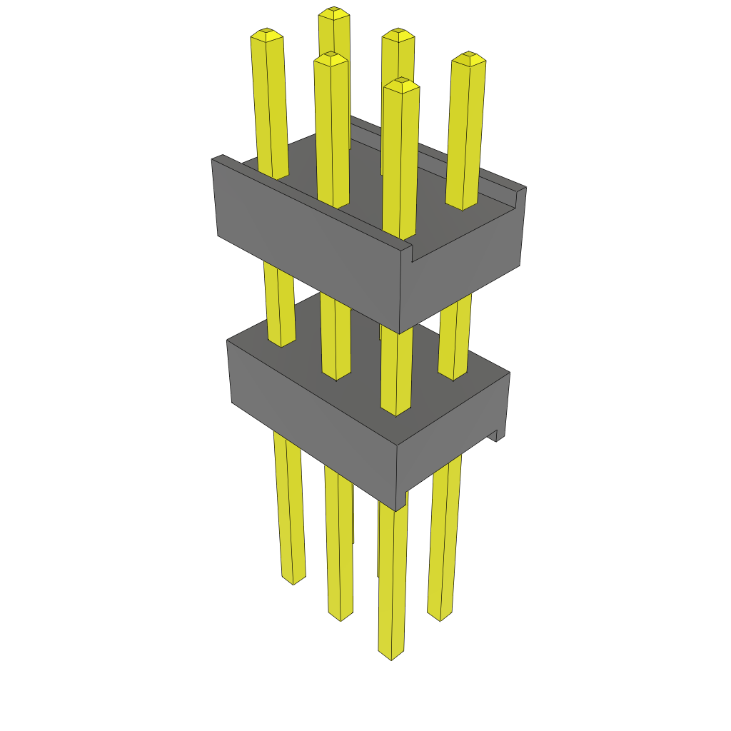 All Parts Connectors Backplane Connectors Hard Metric Connectors EW-03-10-F-D-350 by Samtec