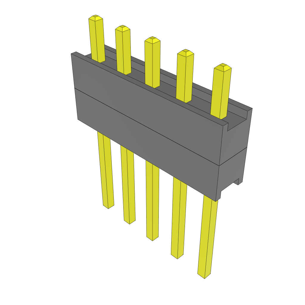 All Parts Connectors Backplane Connectors Hard Metric Connectors EW-05-15-T-S-200 by Samtec