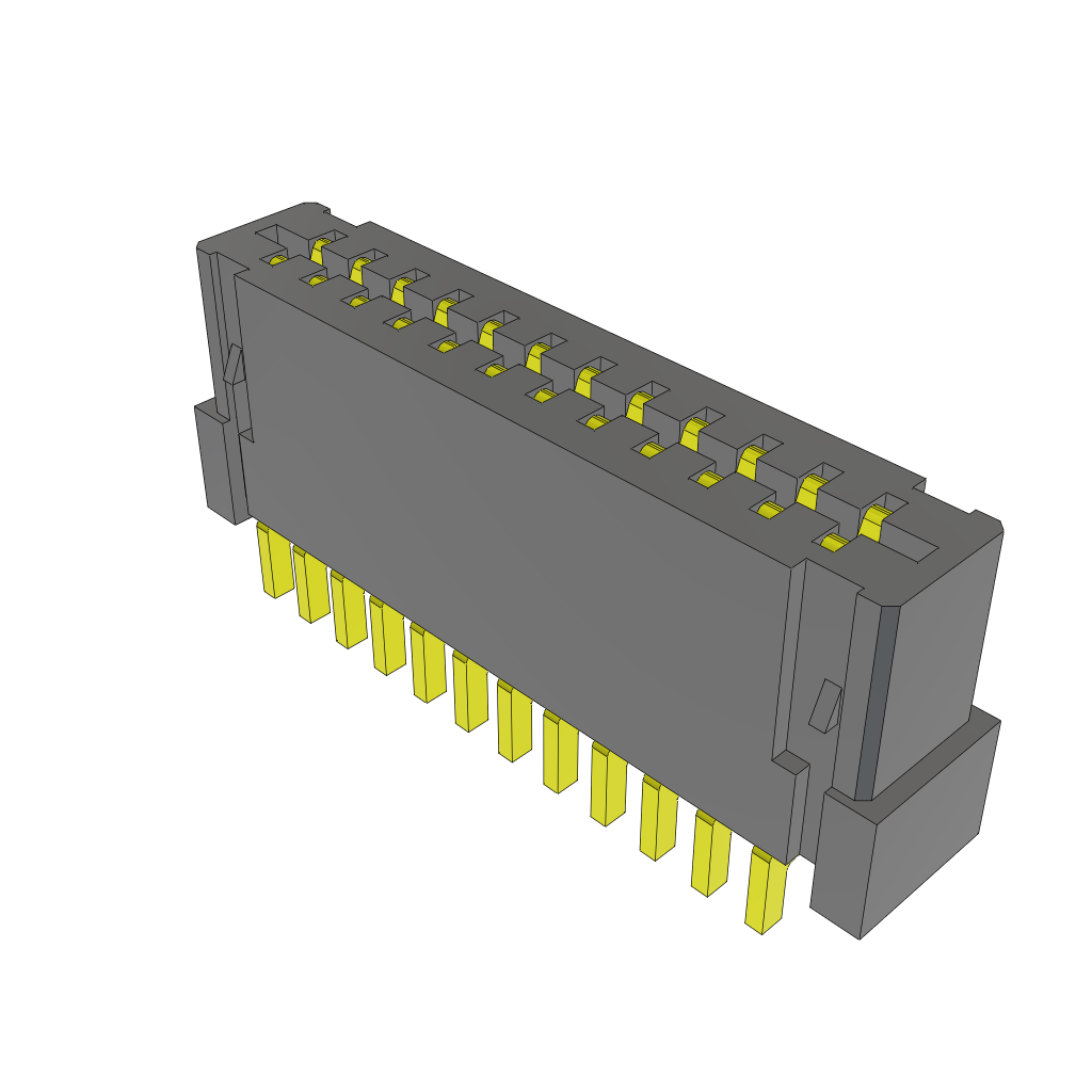 All Parts Connectors FFC Connectors FC1-12-02-T by Samtec