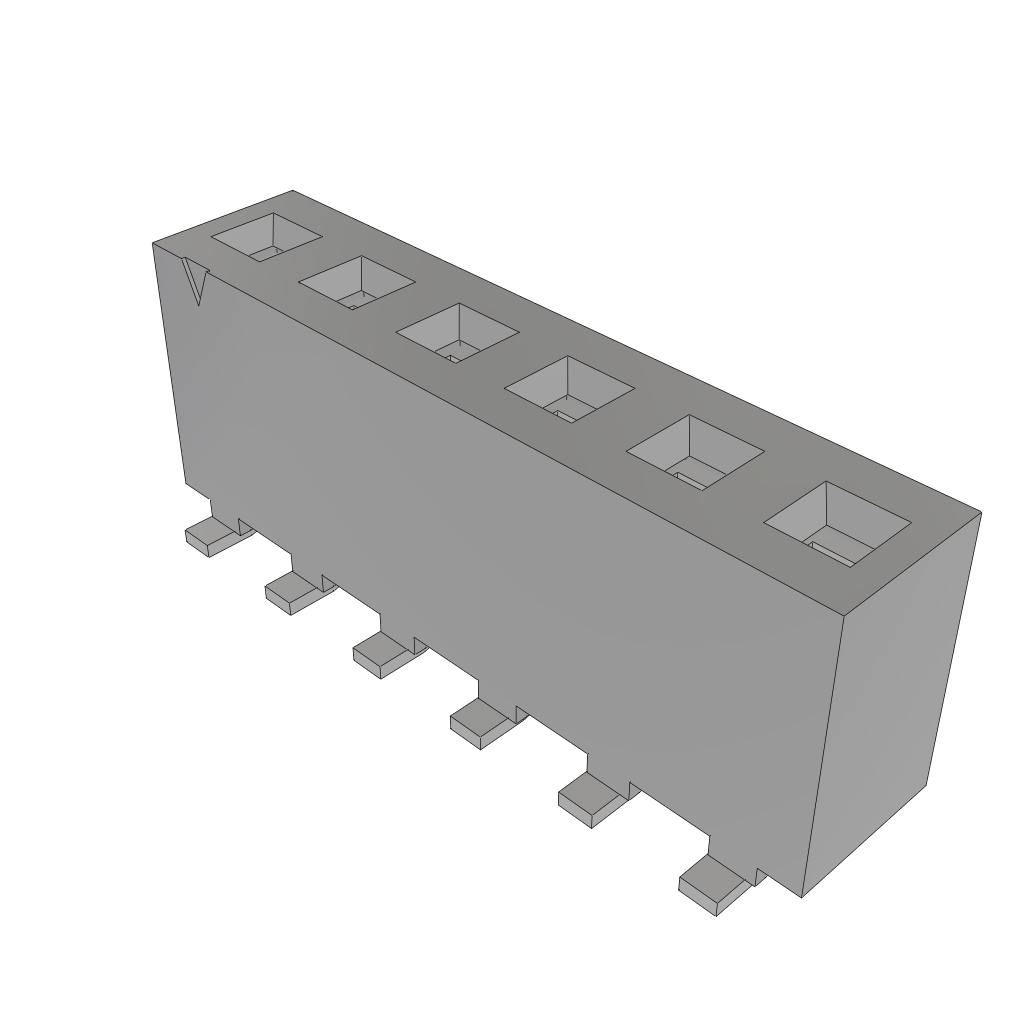 All Parts Connectors PC Board Board to Board FHP-06-02-T-S-TR by Samtec