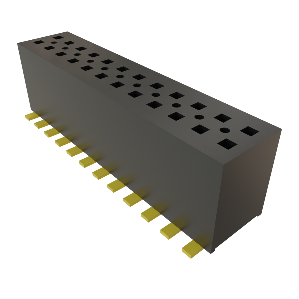 All Parts Connectors rugged connector FLE-112-01-G-DV-A by Samtec