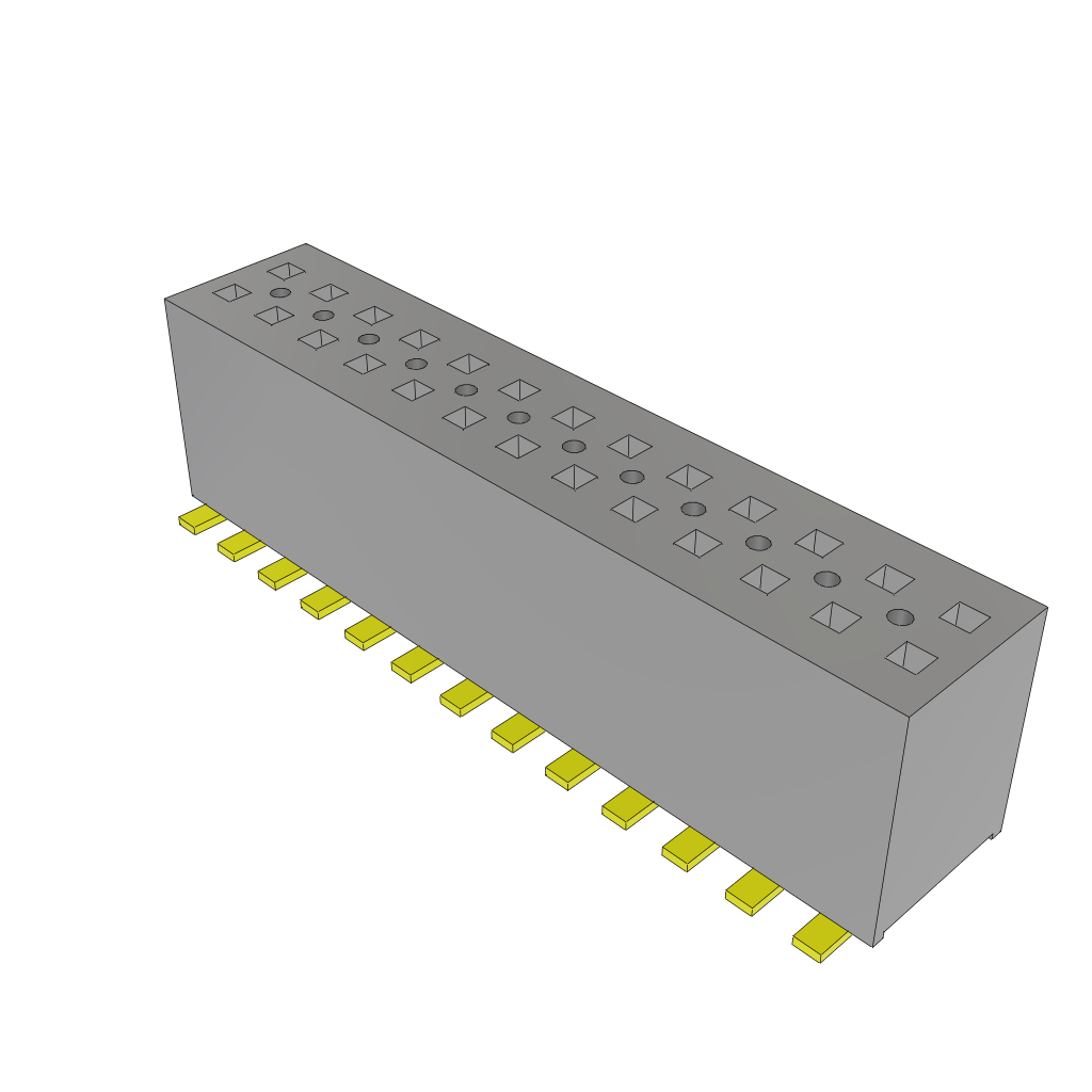 All Parts Connectors rugged connector FLE-113-01-G-DV by Samtec
