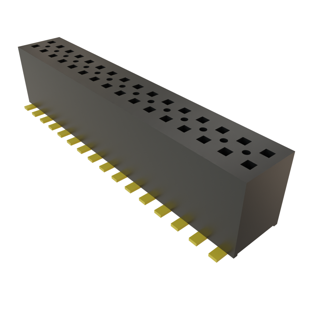 All Parts Connectors rugged connector FLE-116-01-G-DV-A by Samtec