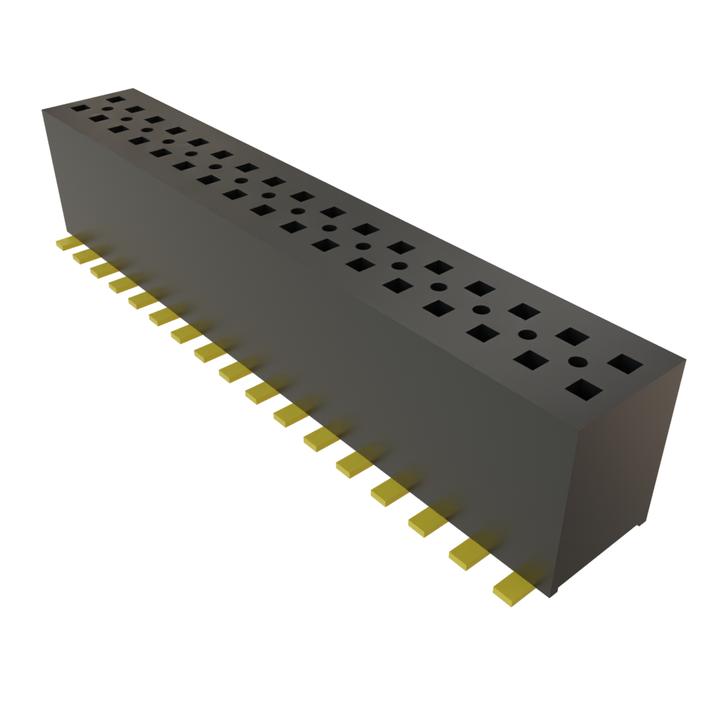 All Parts Connectors rugged connector FLE-117-01-G-DV-TR by Samtec