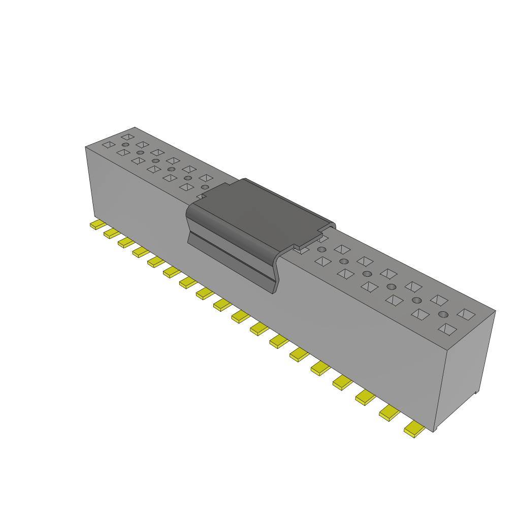 All Parts Connectors rugged connector FLE-118-01-G-DV-A-P-TR by Samtec